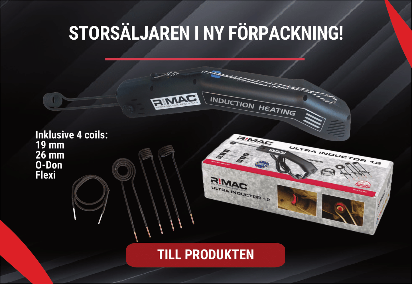RIMAC ULTRA Induktionsvärmare